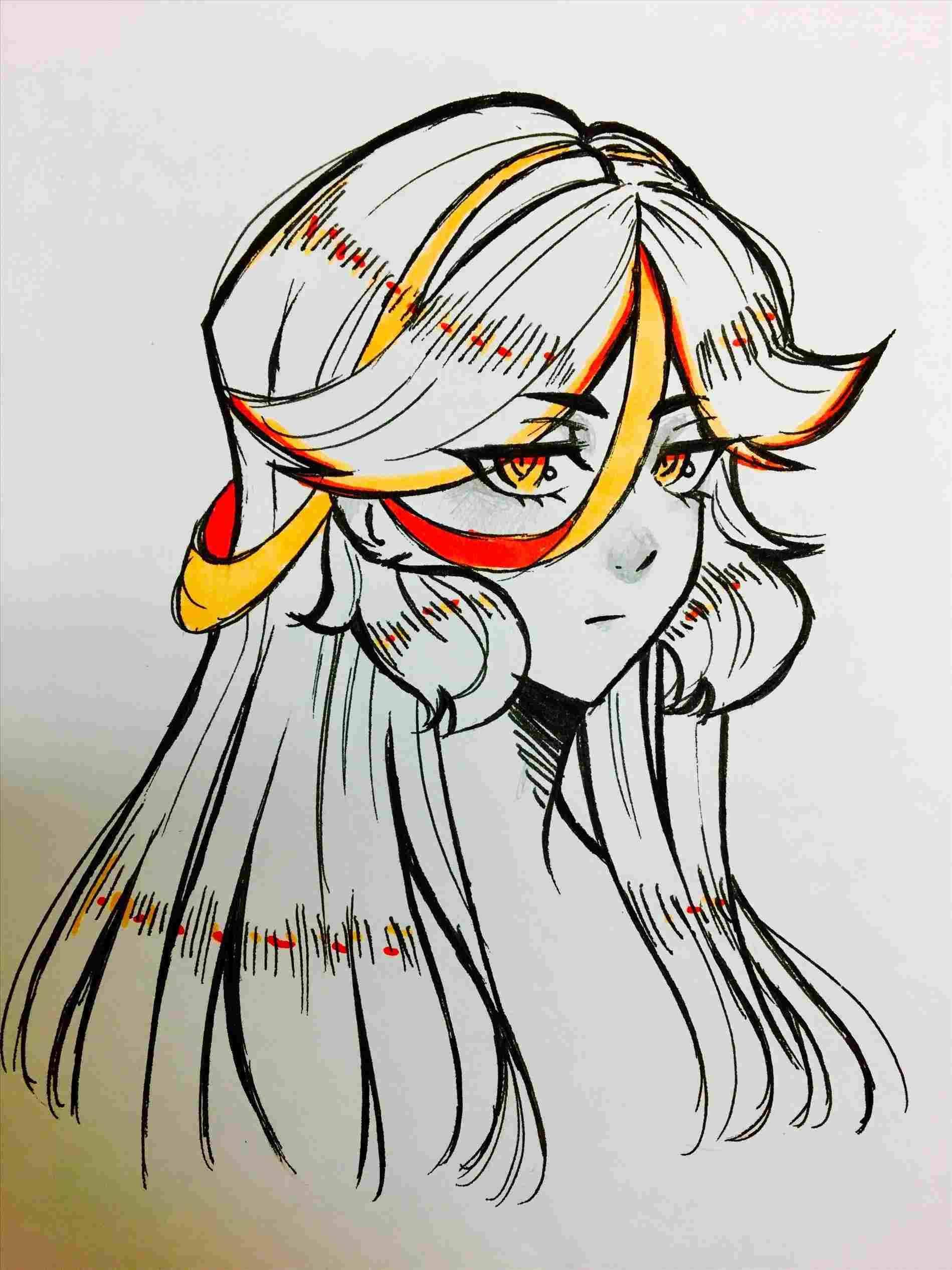 1899x2533 hairstyles drawing at getdrawingscom free for personal use