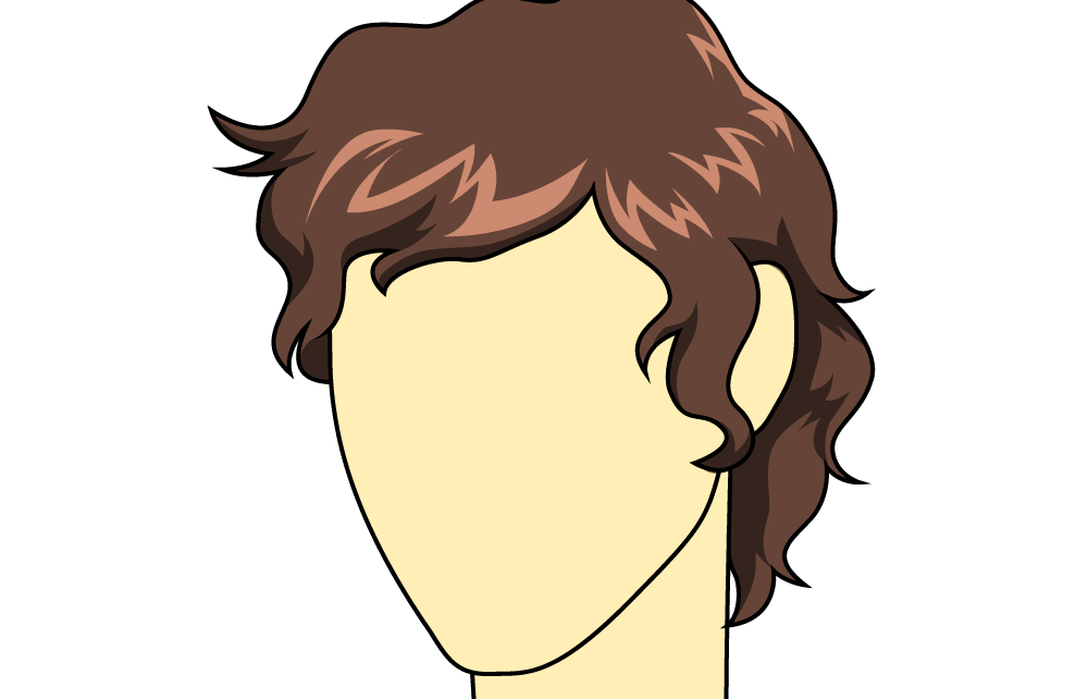 1000x642 How To Draw Male Hairstyle Pop Path