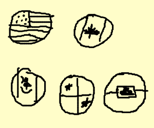 300x250 United States Canada Mexico Panama Haiti