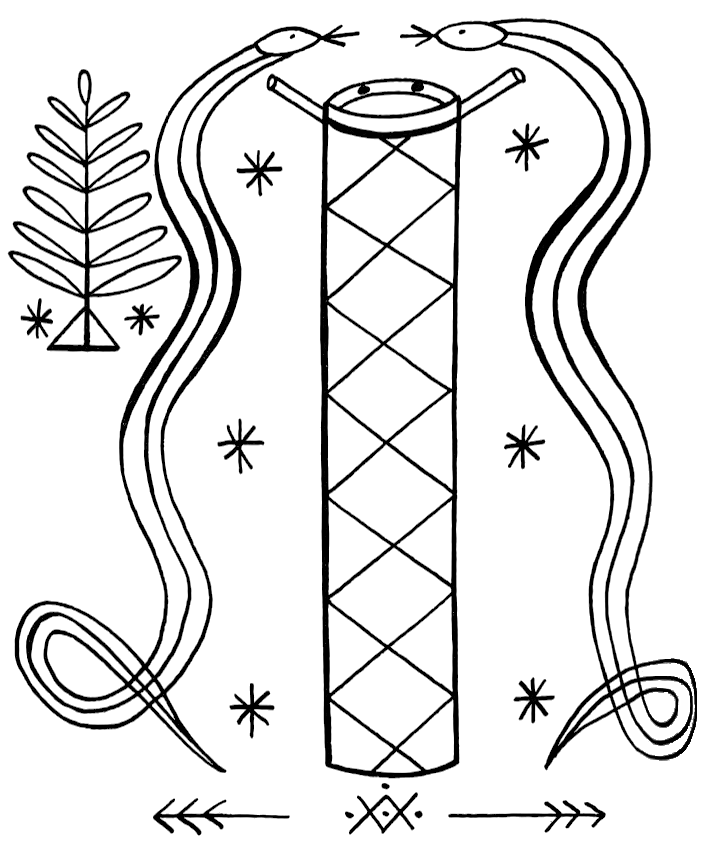 708x845 Download Ayida Wedo Veve Clipart Haiti Veve Ayida Weddo