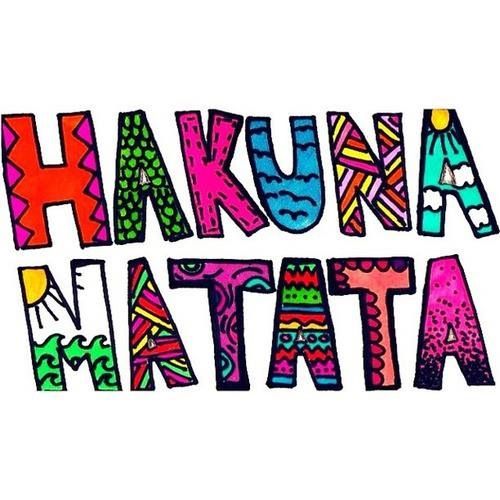 Hakuna Matata Drawing | Free download on ClipArtMag