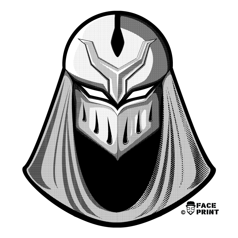 800x800 Zed Drawing Half For Free Download