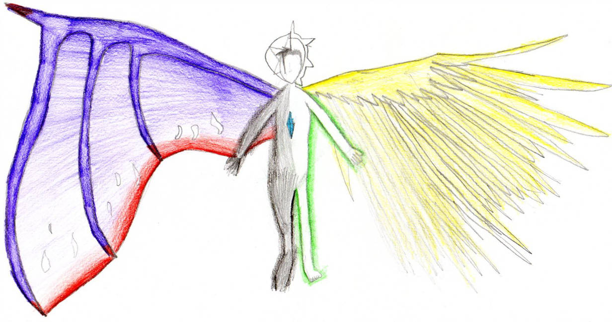 1232x649 Half Demon, Half Angel