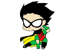 300x200 How To Draw Chibi Joker From Batman