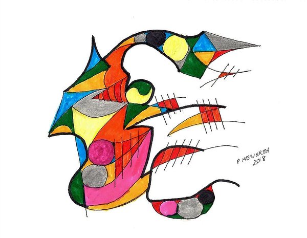 600x465 The Joker Drawings Fine Art America