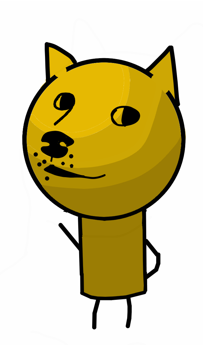 672x1145 i just spent half an hour making a doge drawing for no reason
