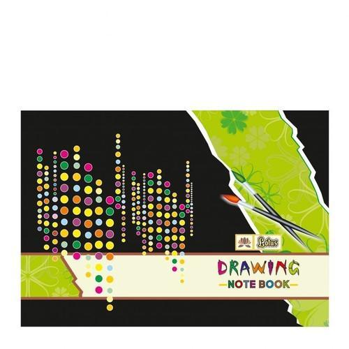 500x500 Lotus Half Imperial Drawing Note Book, Number Of Pages