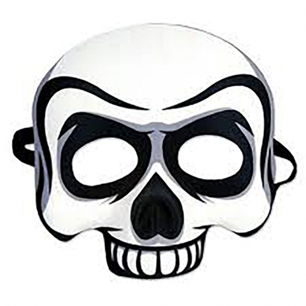 600x600 Faerynicethings Adult Size Skull Half Mask