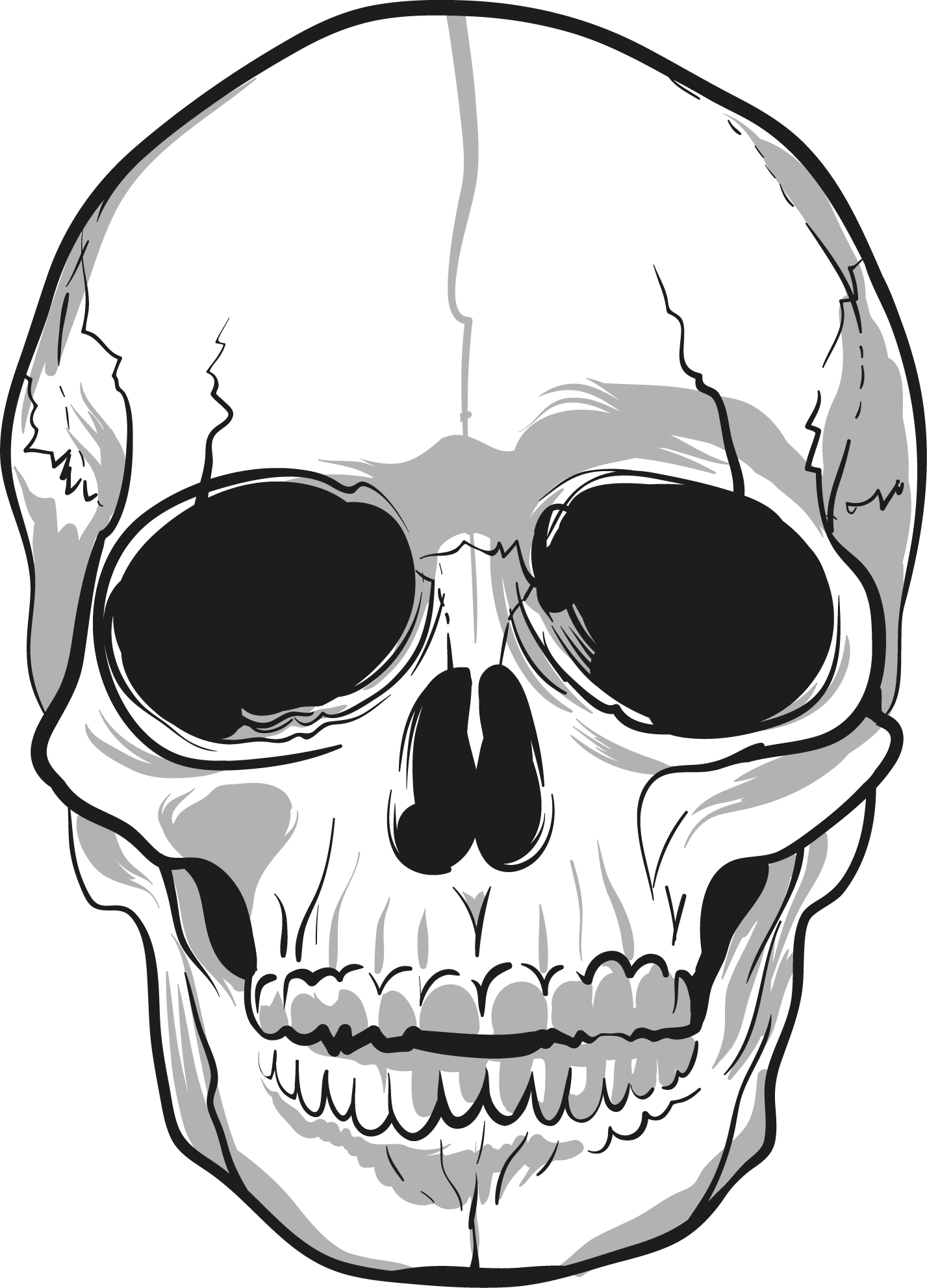 1427x1982 Skull Png Images Free Download
