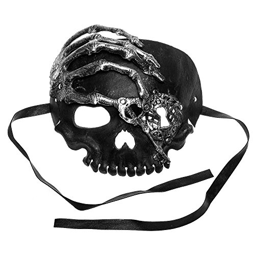500x500 Ilovemasks Halloween Skull With Key Venetian Masquerade Half Face