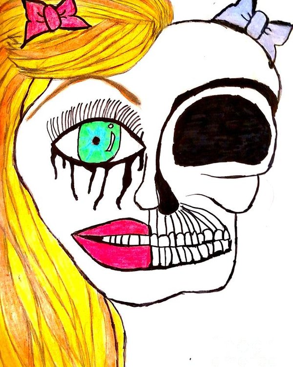 600x750 half dead half alive poster