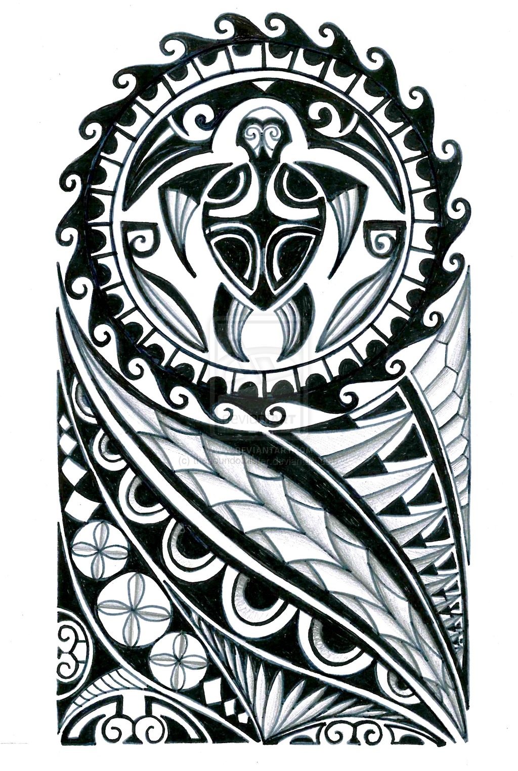 1024x1524 half sleeve black polynesian tattoos tattoo ideas