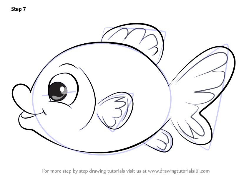846x600 Learn How To Draw Goldfish Easy