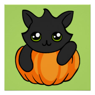 307x307 Halloween Pumpkin Drawing Posters Photo Prints Zazzle