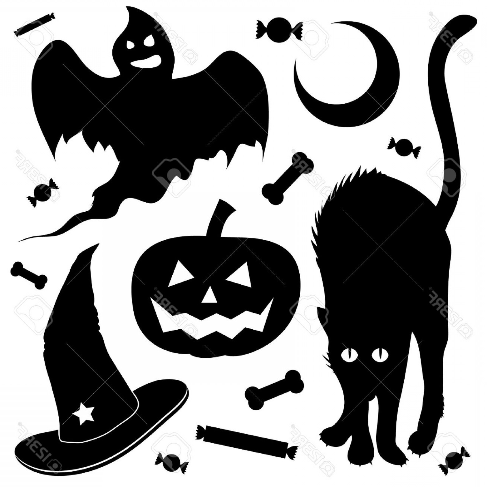 Halloween Black Cat Drawing | Free download on ClipArtMag