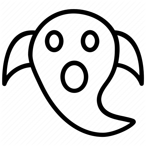 512x512 Drawing Halloween Ghost Transparent Png Clipart Free Download