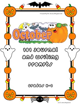 270x350 October Halloween Creative Writing And Journal Prompts