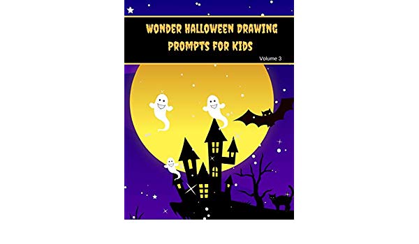 600x350 Buy Wonder Halloween Drawing Prompts For Kids Halloween Theme