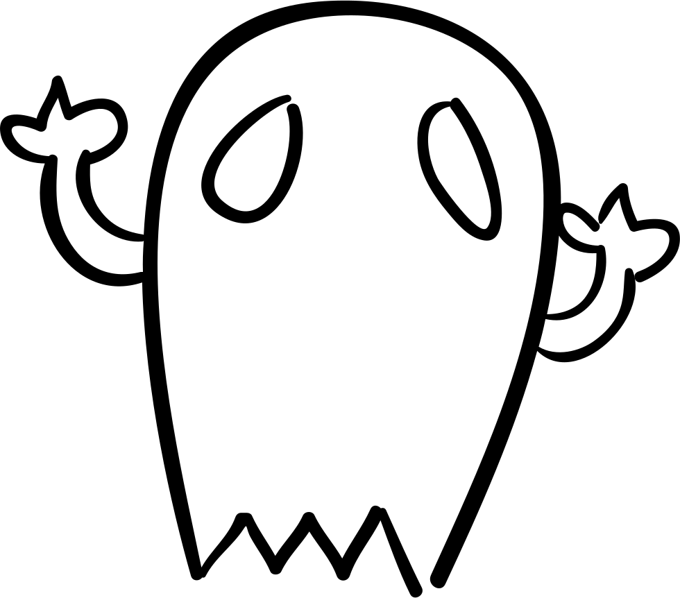 980x862 Drawing Halloween Outline Transparent Png Clipart Free Download