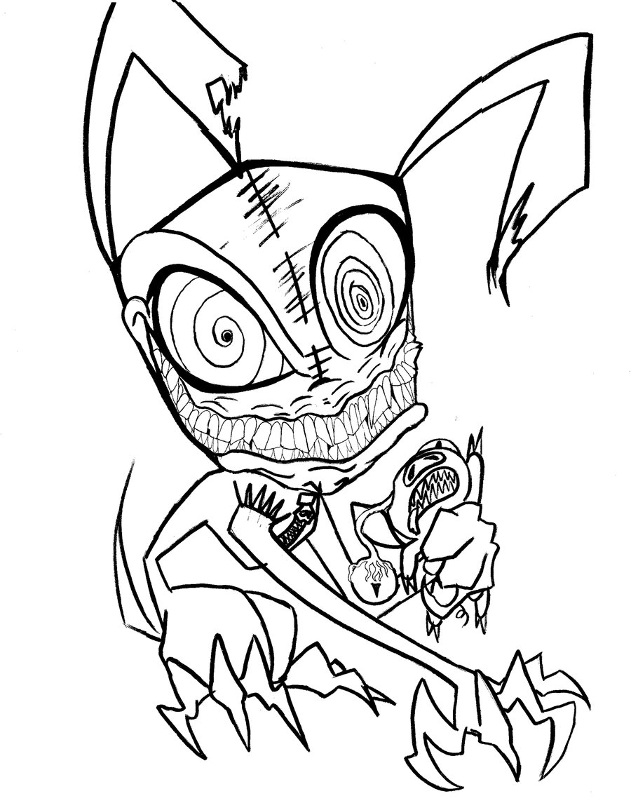 900x1145 Halloween Coloring Pages Printable Scary Scary Scarecrow Drawing