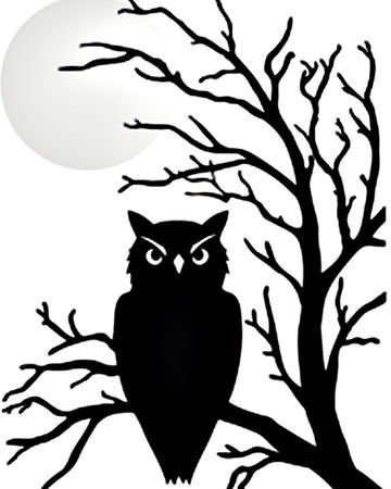 360x450 halloween owl window cling halloween halloween silhouettes