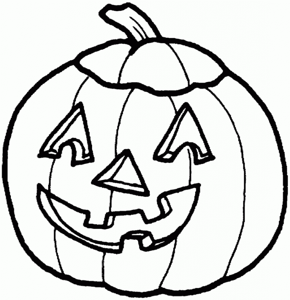 993x1024 Halloween Pumpkin Coloring Pages Free Printable For Adults Kids