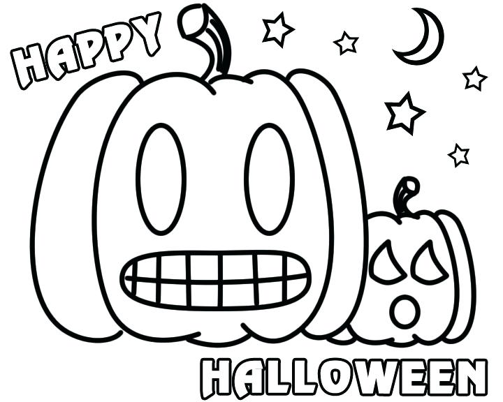 720x576 Happy Halloween Coloring