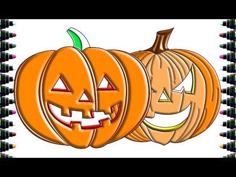 480x360 How To Drawing Halloween Pumpkin Part
