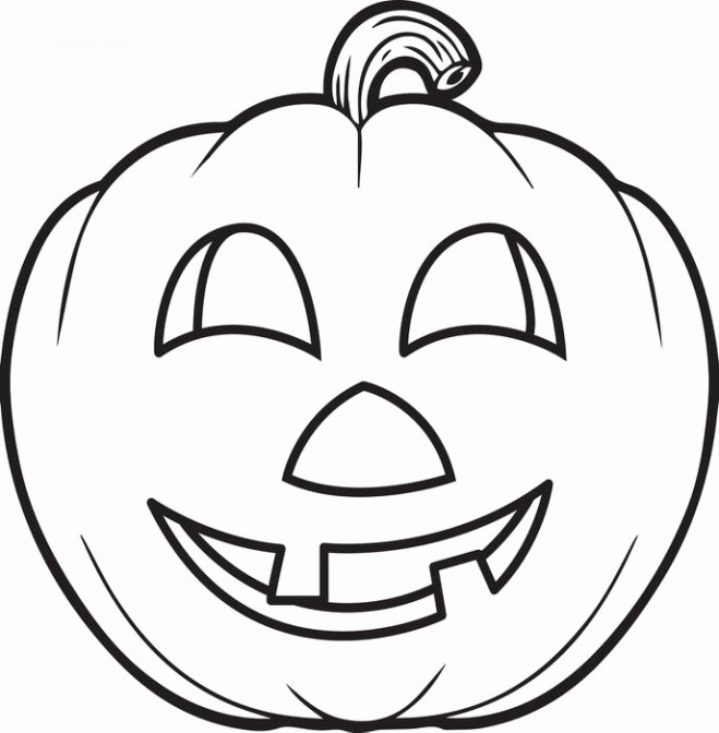 659x672 Pumpkin Leaf Pattern Template Fall Pumpkin Coloring Pages