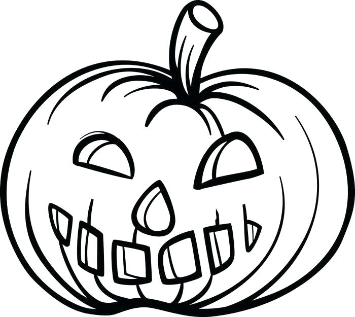 700x625 Halloween Coloring Pages Of Pumpkins