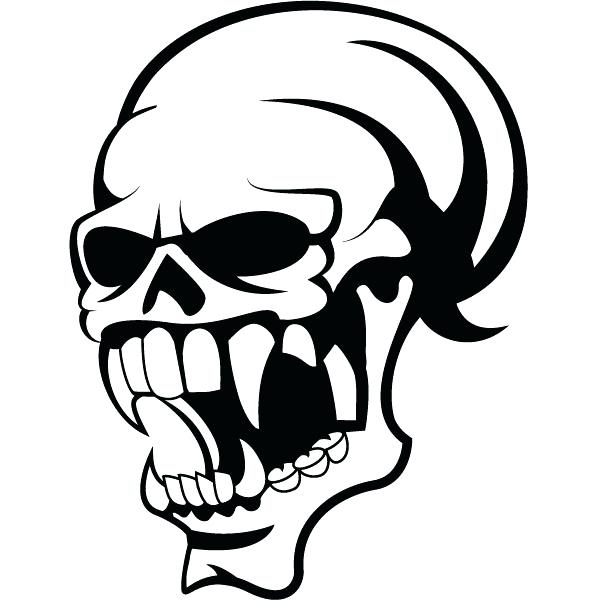 600x600 Skeleton Head Clipart Halloween
