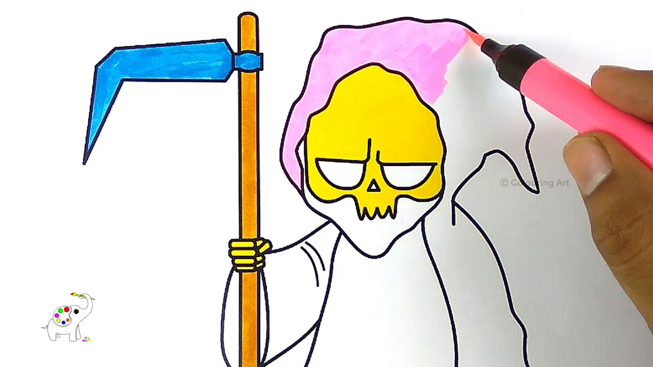 1280x720 How To Draw Cute Halloween Skeleton Cute Hoodie Skeleton