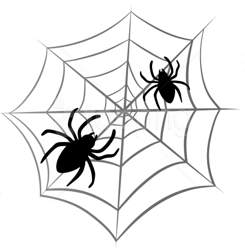 480x487 Download Halloween Spider Web Cow Clipart Png Photo Toppng