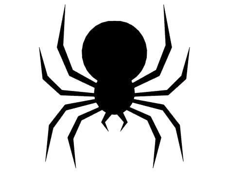 500x368 Halloween Spider Silhouettes Halloween Halloween Silhouettes