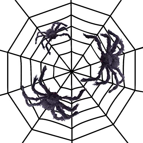 500x500 Lovestown Halloween Spider Web Giant Cobweb With Big
