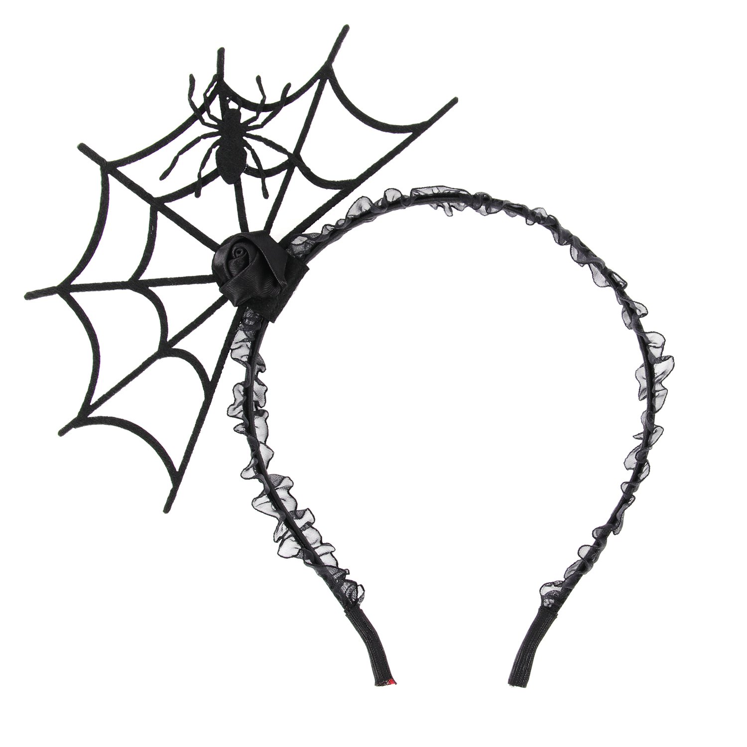 1500x1500 Ivysan Halloween Spider Web Hair Hoop Cosplay