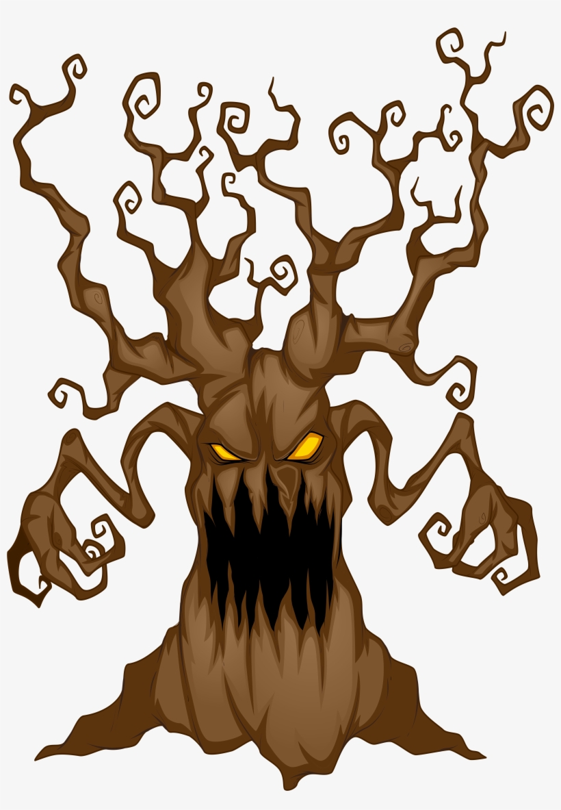 820x1183 Halloween Tree Clipart At Getdrawings