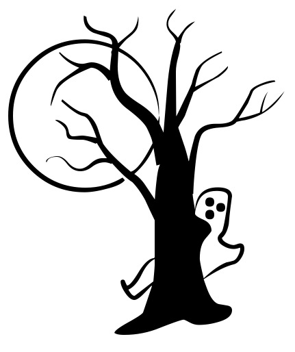 431x514 Halloween Tree Drawing Fun For Christmas Halloween