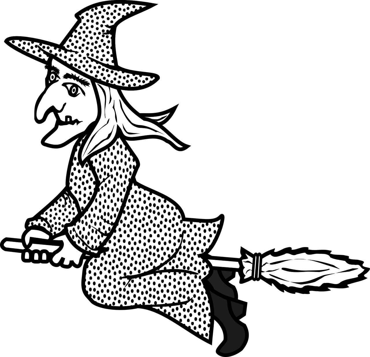 1280x1234 Collection Of Free Halloween Drawing Witch Download On Ui Ex