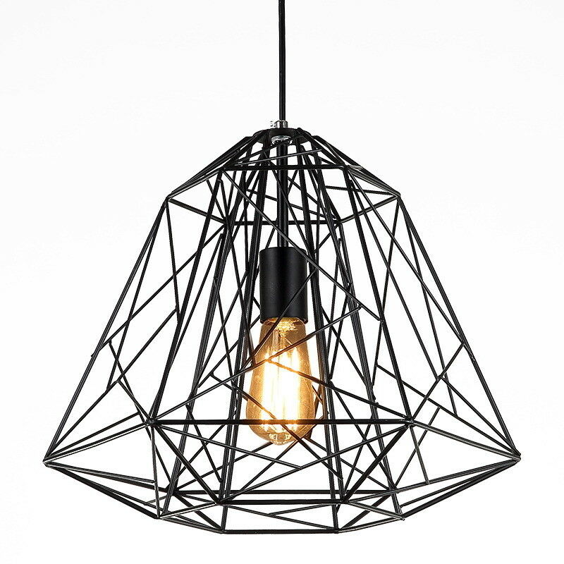 800x800 Iron Chandelier Retro Bedside Bedroom Hallway Balcony Dining Room