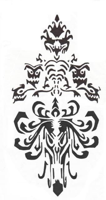 340x640 A Hand Drawn Layout Of The Haunted Mansion Hallway Of Doors