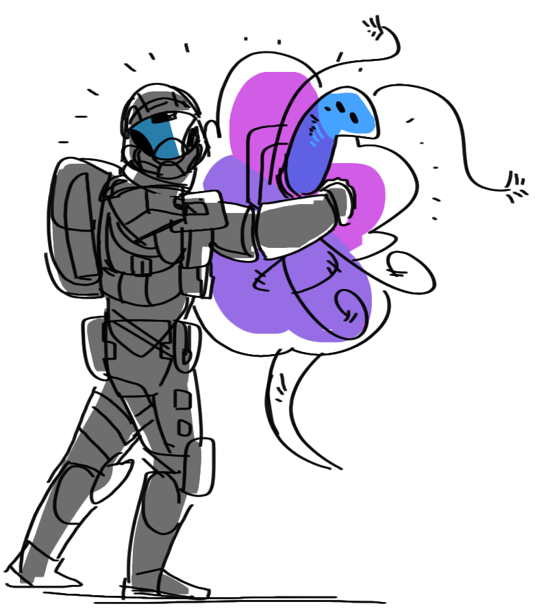 806x898 odst rookie and the engineer cute things halo, halo mega