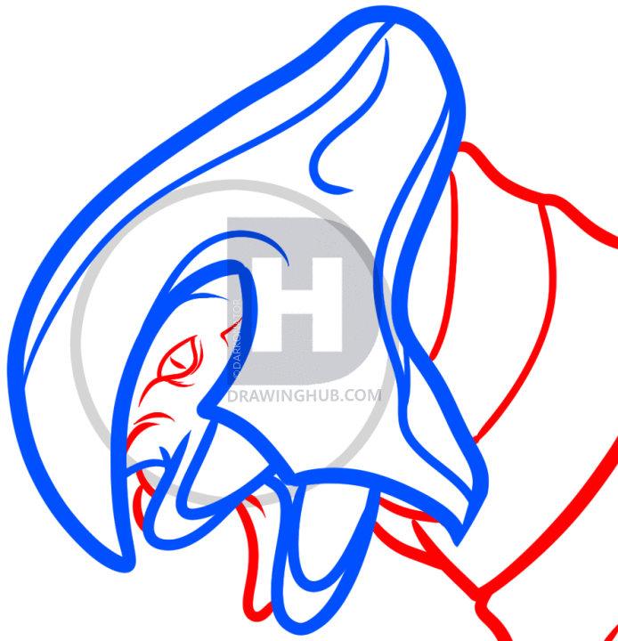 694x720 How To Draw An Arbiter Easy, Halo, Step