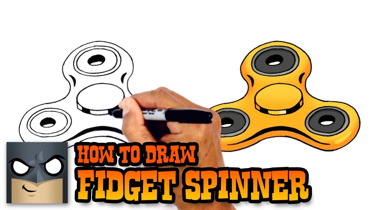 1280x720 How To Draw Fidget Spinner Drawing Tutorial