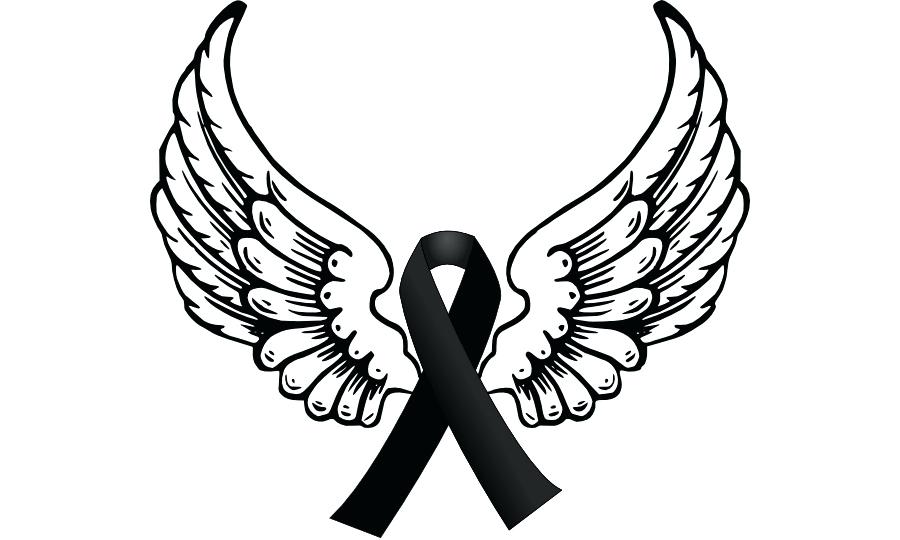 900x540 Angels Wings And Halo Angel Tattoo Flash Design Spirit Halloween