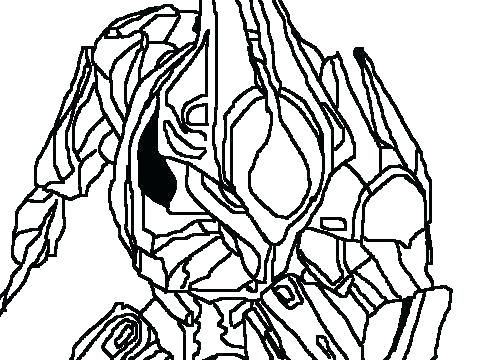 480x360 Halo Coloring Pages
