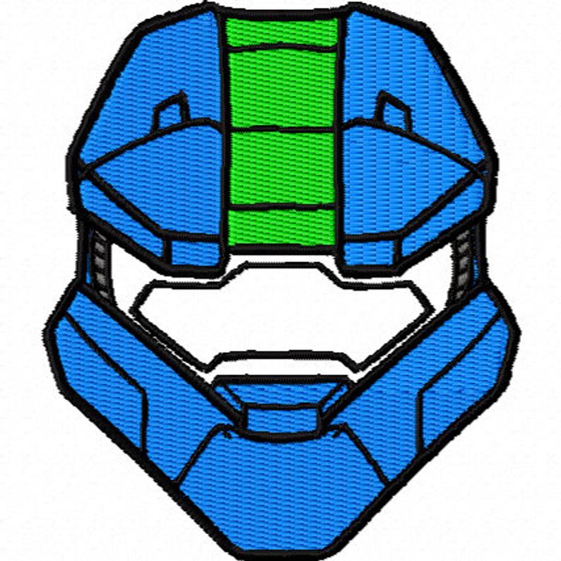 794x794 Halo Helmet Patch Etsy