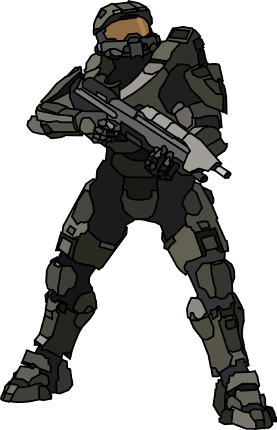 403x626 Stalker Drawing Master Chief Halo Frames Illustrations Hd