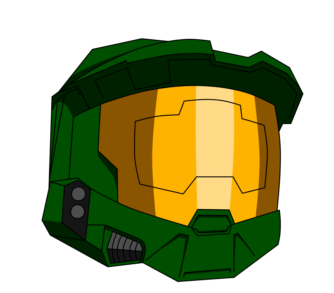 1280x1125 Master Chief Helmet Transparent Png Clipart Free Download