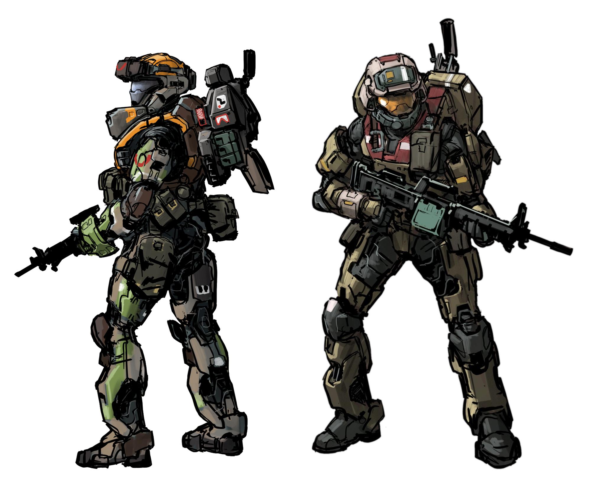 2004x1635 What Are The Odds Halo Has A More Militaristic Style Like Reach